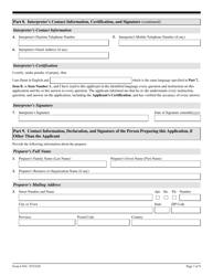 USCIS Form I-910 Application for Civil Surgeon Designation, Page 7
