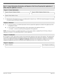 USCIS Form I-910 Application for Civil Surgeon Designation, Page 8