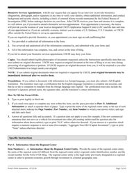 Instructions for USCIS Form I-924A Annual Certification of Regional Center, Page 2