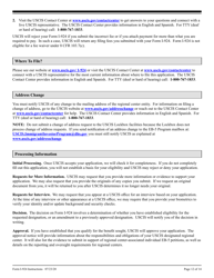Instructions for USCIS Form I-924 Application for Regional Center Designation Under the Immigrant Investor Program, Page 12