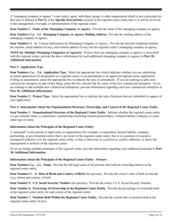 Instructions for USCIS Form I-924 Application for Regional Center Designation Under the Immigrant Investor Program, Page 4