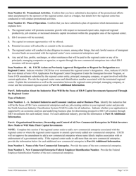 Instructions for USCIS Form I-924 Application for Regional Center Designation Under the Immigrant Investor Program, Page 7