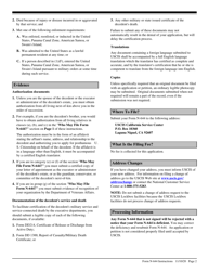 Instructions for USCIS Form N-644 Application for Posthumous Citizenship, Page 2