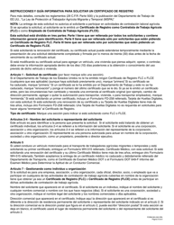 Formulario WH-530 Solicitud De Un Contratista De Trabajo Agricola O Contratista De Trabajo Agricola Asalariado Certificado De Registro (Spanish), Page 6