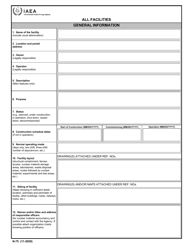 IAEA Form N-75 Design Information Questionnaire, Page 2