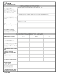 IAEA Form N-75 Design Information Questionnaire, Page 3