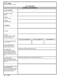 IAEA Form N-77 Design Information Questionnaire, Page 2