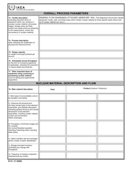 IAEA Form N-74 Design Information Questionnaire, Page 3