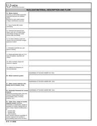 IAEA Form N-74 Design Information Questionnaire, Page 4