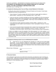 Form DFPI-25206.1 Statement of Information for Finder - California, Page 3