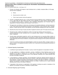 Instructions for Form DFPI-2110 Application for a License to Engage in the Money Transmission Business - California, Page 3