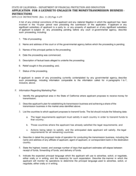 Instructions for Form DFPI-2110 Application for a License to Engage in the Money Transmission Business - California, Page 4