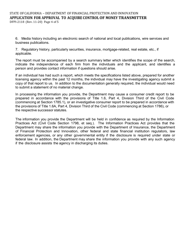 Form DFPI-2118 Application for Approval to Acquire Control of Money Transmitter - California, Page 4