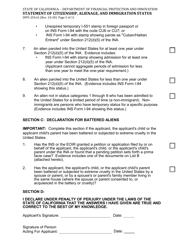Form DFPI-250.61 Statement of Citizenship, Alienage, and Immigration Status - California, Page 3