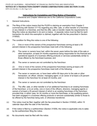Form DFPI-310.106 Notice of a Transaction Exempt Under Corporations Code Section 31106 - California, Page 3