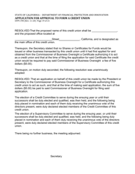 Form DFPI-390 Application for Approval to Form a Credit Union - California, Page 19