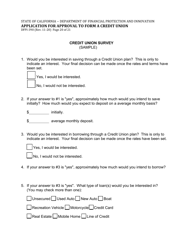Form DFPI-390 Application for Approval to Form a Credit Union - California, Page 20