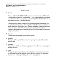 Form DFPI-95 Report of Applicable Minimum - California, Page 2