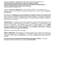 Form DFPI-CFL1606 Annual Report for Licensees Participating in the Pilot Program for Increased Access to Responsible Small Dollar Loans - California, Page 4