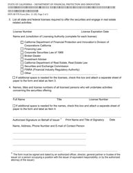 Form DFPI-SB978 Real Estate Related Information Required Pursuant to Corporations Code Section 25102.2 - California, Page 2