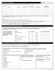 Disseminated Gonococcal Infection Case Report Form, Page 3