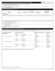 Disseminated Gonococcal Infection Case Report Form, Page 4