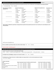 Disseminated Gonococcal Infection Case Report Form, Page 5