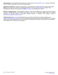 Form ARTS-CL Articles of Incorporation of a Close Corporation - California, Page 5