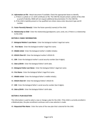 Instructions for Form DHS1106 Cws/Mqd Communication Form (Foster Care) - Hawaii, Page 4
