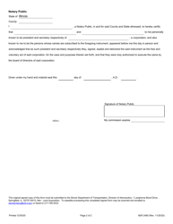 Form AER2485 Partial Release - Illinois, Page 2