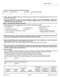 Form BDE2730 Regulated Substances Pre-construction Plan (Rspcp) - Illinois, Page 4