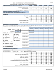 DNR Form 542-3266 Ust Section Registration Form 148 - Iowa, Page 2