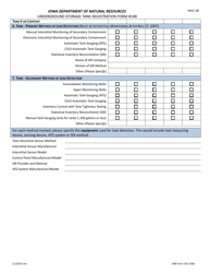 DNR Form 542-3266 Ust Section Registration Form 148 - Iowa, Page 3
