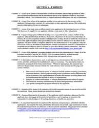 Application to Act as a Utilization Review Organization in the State of Louisiana - Louisiana, Page 10