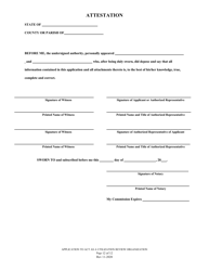 Application to Act as a Utilization Review Organization in the State of Louisiana - Louisiana, Page 12