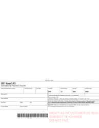 Form 2-ES Estimated Tax Payment Voucher - Draft - Massachusetts, Page 2