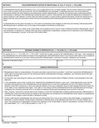 Form JV-005 &quot;Tender of Plea or Admission &amp; Waiver of Rights&quot; - Massachusetts, Page 2