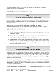Form COM1201 Instructions for Expungement (Sealing) Civil Commitment Record - Minnesota, Page 3
