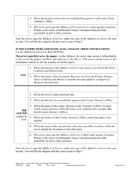 Form COM1201 Instructions for Expungement (Sealing) Civil Commitment Record - Minnesota, Page 6