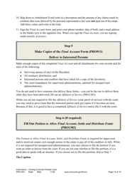 Form PRO1301 Instructions - Closing a Formal Probate Case - Minnesota, Page 14