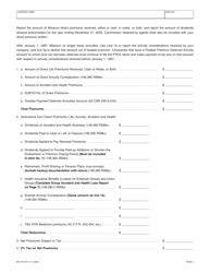 Form MO375-0411 Life Insurance Companies - Missouri, Page 2