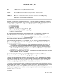 Form WC-135 Workers&#039; Compensation Trust Self-insurance Annual Reporting - Missouri, Page 2