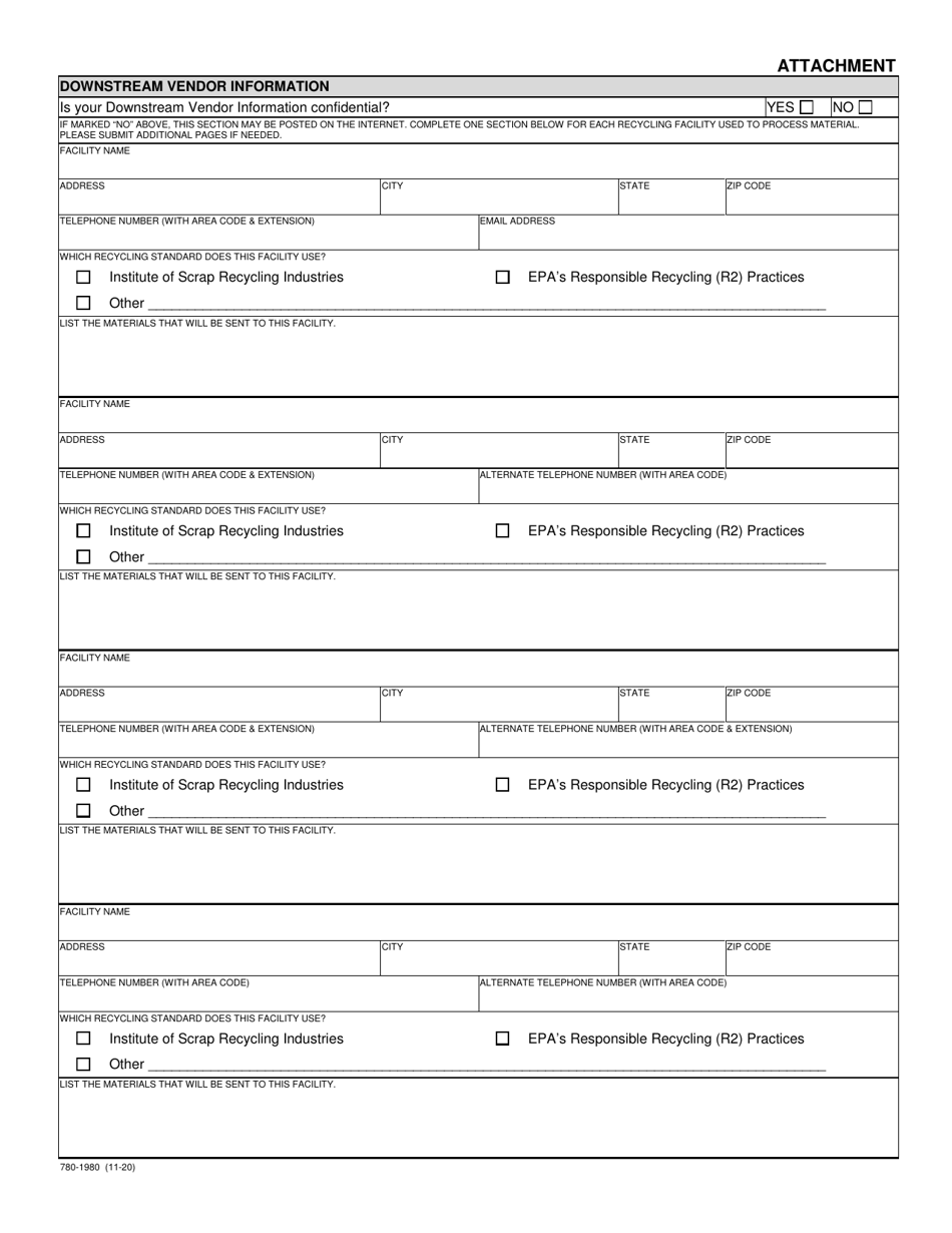 Form MO780-1980 Host Site Self-audit - Missouri, Page 4