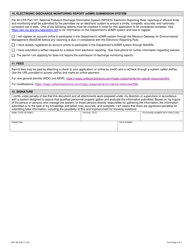 Form E (MO780-0795) Application for General Permit Under Missouri Clean Water Law - Missouri, Page 4