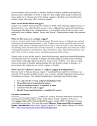Community Lead and Copper Consumer Notice - Montana, Page 2