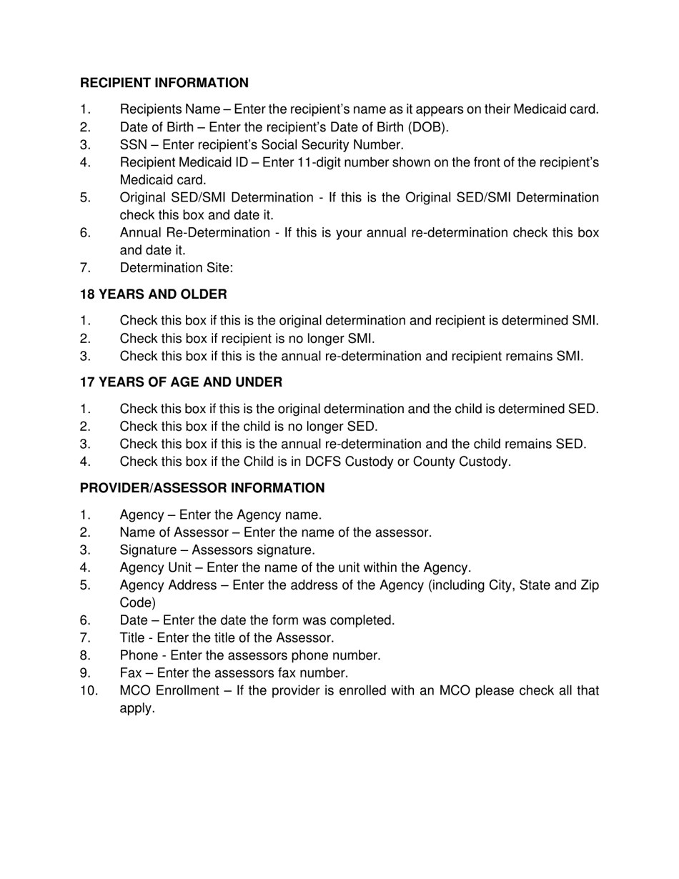 Form NMO-6080 Sed / Smi Mco Disenrollment Form - Nevada, Page 2