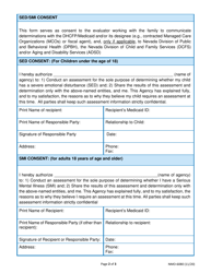 Form NMO-6080 Sed/Smi Mco Disenrollment Form - Nevada, Page 6