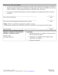 Formulario 2960-EGS Solicitud De Seguro De Salud - Nevada (Spanish), Page 16