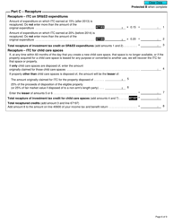 Form T2038(IND) Investment Tax Credit (Individuals) - Canada, Page 6