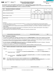 Form TL11A Download Fillable PDF or Fill Online Tuition and Enrolment ...